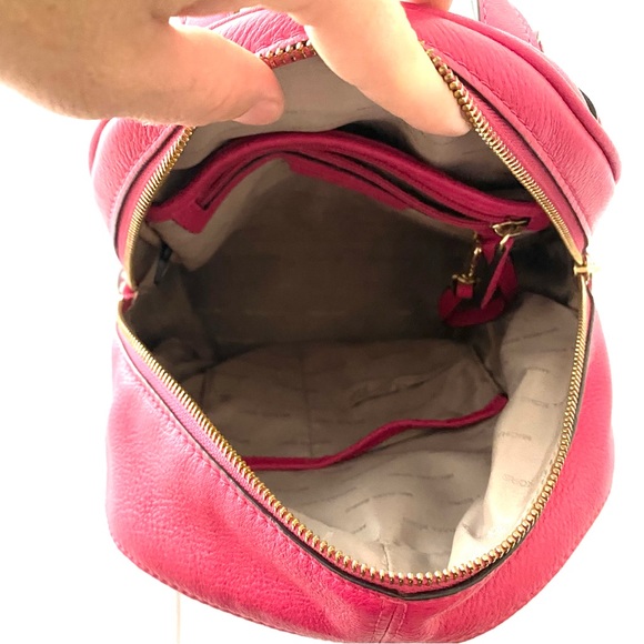 Michael Kors Rhea Ultra Pink Backpack - Picture 4 of 7